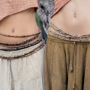 Bohemian Multi-Strand Beaded Belt